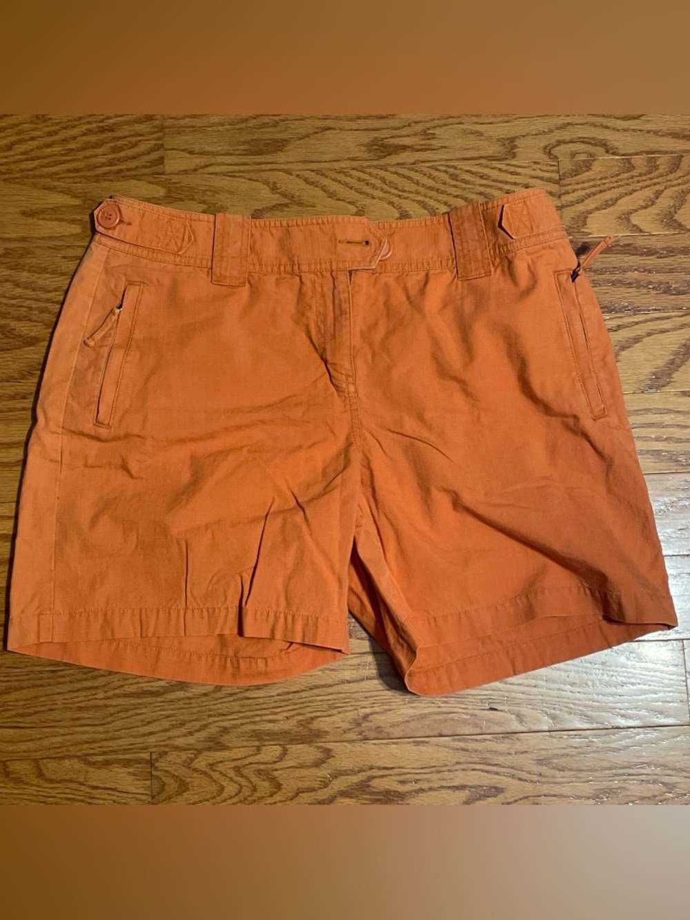 Women’s Orange Hiking Shorts